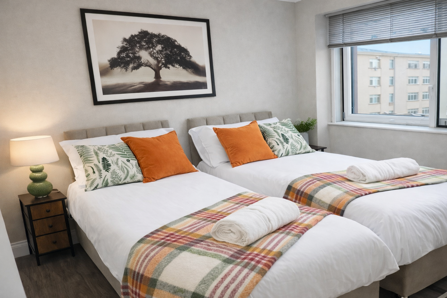 Green Diamond Bedroom